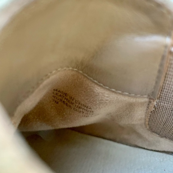 MICHAEL KORS tan suede ankle boots - Picture 10 of 14